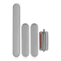 Hard Buttons (Power / Volume / Switch) Compatible For iPhone X (Silver)