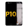 LCD Assembly With Frame Compatible For Huawei P10 (Refurbished) (Black)