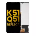 LCD Assembly Without Frame Compatible For LG K51 / Q51 / Reflect (Refurbished) (All Colors)