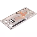 Mid-Frame Housing Compatible For Samsung Galaxy S23 Ultra 5G (US & International Version) (Cream)