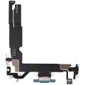 Charging Port Flex Cable Compatible For iPhone 16 (Premium) (Teal)