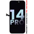 OLED Assembly With Proximity Sensor Flex Pre-Installed Compatible For iPhone 14 Pro (Service Pack)