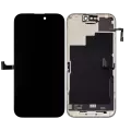 OLED Assembly With Proximity Sensor Flex Pre-Installed Compatible For iPhone 15 Pro (Service Pack)