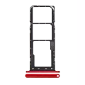 Dual Sim Card Tray Compatible For Motorola Moto E6S (XT2053 / 2020) (Sunrise Red)