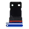 Dual Sim Card Tray Compatible For OnePlus 8 Pro (Blue)