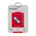 Casper Camera Lens Protector Compatible For iPhone 16 / 16 Plus (Ultramarine) (Clear)