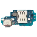 Charging Port Board With Sim Card Reader Compatible For Samsung Galaxy S23 Ultra 5G (S918B) (International Version)