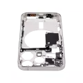 Mid-Frame Housing With Power And Volume Button Compatible For iPhone 15 Pro (US Version) (Used OEM Pull: Grade A) (White Titanium)