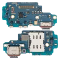 Charging Port Board With Sim Card Reader Compatible For Samsung Galaxy S23 Ultra 5G (S918U) (US Version)