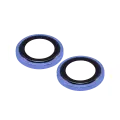 Casper Camera Lens Protector Compatible For iPhone 16 / 16 Plus (Ultramarine) (Clear)