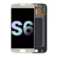 OLED Assembly Without Frame Compatible For Samsung Galaxy S6 (Service Pack) (White Pearl)