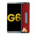 LCD Assembly Without Frame Compatible For LG G6 (Refurbished) (Ice Platinum Silver) 