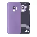 Back Cover Glass With Camera Lens Compatible For Samsung Galaxy S9 (No Logo) (Aftermarket Plus) (Lilac Purple)