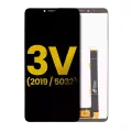 LCD Assembly Without Frame Compatible For Alcatel 3V (5032 / 2019) (Refurbished) (Elegant Black)