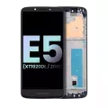 LCD Assembly With Frame Compatible For Motorola Moto E5 (XT1920DL / 2018) (Genuine OEM) (Flash Gray)