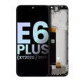 LCD Assembly With Frame Compatible For Motorola Moto E6 Plus (XT2025 / 2019) (Genuine OEM) (Black)