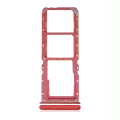 Dual Sim Card Tray Compatible For OPPO A5 (AX5 / 2018) / OPPO A3s (A3s / 2018) (Red)