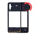 Mid-Frame Housing Compatible For Samsung Galaxy A50 (A505 / 2019) (International Version) (Aftermarket Plus) (Black)