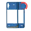 Mid-Frame Housing Compatible For Samsung Galaxy A50 (A505 / 2019) (International Version) (Aftermarket Plus) (Blue)