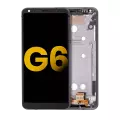 LCD Assembly With Frame Compatible For LG G6 (Refurbished) (Astro Black)
