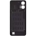 Back Cover Glass Compatible For Motorola Moto G34 (XT2363 / 2023) (Genuine OEM) (Charcoal Black) 