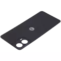 Back Cover Glass Compatible For Motorola Moto G34 (XT2363 / 2023) (Genuine OEM) (Charcoal Black) 