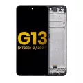 LCD Assembly With Frame Compatible For Motorola Moto G13 (XT2331 / 2023) (Refurbished) (All Colors)