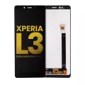 LCD Assembly Without Frame Compatible For Sony Xperia L3 (I4332 I3322) (Refurbished) (Black)