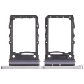 Single Sim Card Tray Compatible For Samsung Galaxy Z Flip 6 (F741) (Premium) (Silver Shadow)