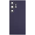 Back Cover Glass With Camera Lens Compatible For Samsung Galaxy S24 Ultra 5G (No Logo) (Aftermarket Plus) (Titanium Violet)