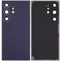 Back Cover Glass With Camera Lens Compatible For Samsung Galaxy S24 Ultra 5G (No Logo) (Aftermarket Plus) (Titanium Violet)