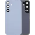 Back Cover Glass With Camera Lens Compatible For Samsung Galaxy S24 5G (No Logo) (Aftermarket Plus) (Sapphire Blue)
