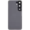 Back Cover Glass With Camera Lens Compatible For Samsung Galaxy S24 5G (No Logo) (Aftermarket Plus) (Marble Gray)