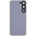 Back Cover Glass With Camera Lens Compatible For Samsung Galaxy S24 Plus 5G (No Logo) (Aftermarket Plus) (Cobalt Violet)