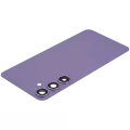 Back Cover Glass With Camera Lens Compatible For Samsung Galaxy S24 Plus 5G (No Logo) (Aftermarket Plus) (Cobalt Violet)