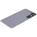 Back Cover Glass With Camera Lens Compatible For Samsung Galaxy S24 Plus 5G (No Logo) (Aftermarket Plus) (Cobalt Violet)