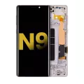 OLED Assembly With Frame Compatible For Samsung Galaxy Note 9 (Refurbished) (Lavender Purple)