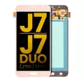OLED Assembly Without Frame Compatible For Samsung Galaxy J7 / J7 Duo (J710 / 2016) (Refurbished) (Gold)