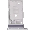 Dual Sim Card Tray Compatible For Samsung Galaxy S24 FE 5G (Premium) (Gray)