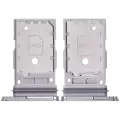 Dual Sim Card Tray Compatible For Samsung Galaxy S24 FE 5G (Premium) (Gray)