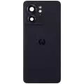 Back Cover Glass With Camera Lens Compatible For Motorola Edge 40 (XT2302 / 2023) (Genuine OEM) (Eclipse Black)