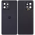 Back Cover Glass With Camera Lens Compatible For Motorola Edge Plus / Edge 40 Pro (XT2301 / 2023) (Genuine OEM) (Interstellar Black)
