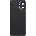 Back Cover Glass With Camera Lens Compatible For Motorola Edge Plus / Edge 40 Pro (XT2301 / 2023) (Genuine OEM) (Interstellar Black)