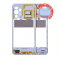 Mid-Frame Housing Compatible For Samsung Galaxy A23 5G (A236U / A236B / 2022) (US & International Version)(Blue)