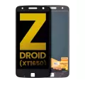 LCD Assembly Without Frame Compatible For Motorola Moto Z / Moto Z Droid (XT1650-01 / 2016) (Refurbished) (Black)