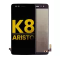 LCD Assembly Without Frame Compatible For LG K8 (2017) / Aristo (US Version) (Refurbished) (Black) 