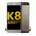 LCD Assembly Without Frame Compatible For LG K8 (2017) / Aristo (US Version) (Refurbished) (Silver) 