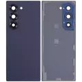 Back Cover Glass With Camera Lens Compatible For Samsung Galaxy Z Fold 6 5G (Aftermarket Plus) (Navy)