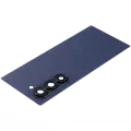 Back Cover Glass With Camera Lens Compatible For Samsung Galaxy Z Fold 6 5G (Aftermarket Plus) (Navy)