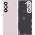 Back Cover Glass With Camera Lens Compatible For Samsung Galaxy Z Fold 6 5G (Aftermarket Plus) (Pink)